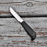 Нож Финка 043 в ножнах ( 95Х18, Резинопластик чёрный) 1