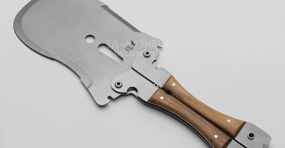 Купить Нож Складная лопата Крот из стали 65Х13 от производителя САРО за ...