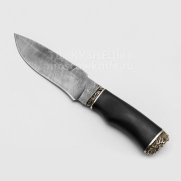 Нож Беркут-2 (Дамасская сталь, Граб, Мельхиор)