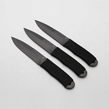 Тайга, комплект из 3 ножей (65Г)