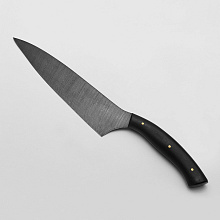 Кухонный нож "Шеф-Повар № 13" (Дамасская сталь, Венге, Цельнометалличекий)