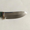 Нож «Кречет» (D2,мельхиор,стабилизированная карельская береза) 4