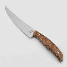 Нож филейный малый (сталь 440С, Карельская береза)