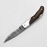 Складной нож Белка малая (Дамасская сталь, Венге) 2