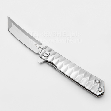Нож Складной 003 (D2, Титан, Подшипник)