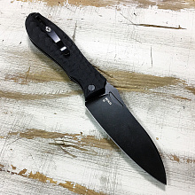 Нож Ponomar Folder black/blackwash (D2, G10)