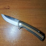 Складной нож Аляска техно (VG-10,рук. G10 ( черно-коричневая))
